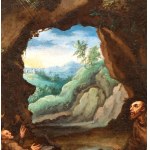 Girolamo Muziano (cerchia di) (Brescia 1532 - Roma 1592), Saint Francis receiving the stigmata