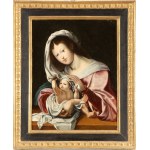 Jan Gossaert il Mabuse (seguace di) (Maubege 1478 - Anversa 1532), Virgin with Child