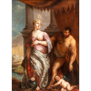 Paolo Caliari il Veronese (copia da) (Verona 1528 - Venezia 1588), Allegory of Wisdom and Strength: the choice of Hercules