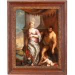 Paolo Caliari il Veronese (copia da) (Verona 1528 - Venezia 1588), Allegory of Wisdom and Strength: the choice of Hercules