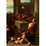 Jacopo Dal Ponte detto Jacopo da Bassano (seguace di) (Bassano del Grappa 1510 - 1592), Lazarus and the Rich Epulon