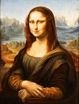 Leonardo da Vinci (copia da) (Anchiano 1452 - Amboise 1519), The Mona Lisa