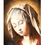 Giovanni Battista Salvi detto il Sassoferrato (cerchia di) (Sassoferrato 1609 - Řím 1685), Panna v modlitbě