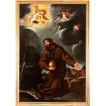 Artista emiliano, XVII secolo, Saint Francis in Ecstasy