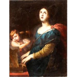Artista napoletano, XVII secolo, Saint Cecilia