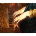 Artista napoletano, XVII secolo, Saint Cecilia