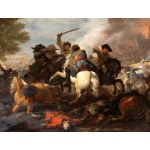 Jan van Huchtenburgh (Haarlem 1647 - Amsterdam 1733), Battle of cavalry