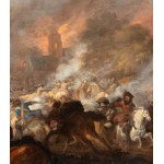Jan van Huchtenburgh (Haarlem 1647 - Amsterdam 1733), Battle of cavalry
