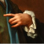 Etienne Parrocel detto Le Romain (Avignone 1696 - Roma 1775), Portrait of a gentleman in a dressing gown
