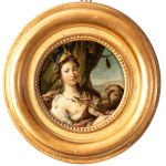 Felicita Sartori (attribuito a) (Pordenone 1713 - Sacile 1782), a) Judith with the Head of Holofernes; b) Herodias with the Head of Saint John the Baptist. Pair of paintings
