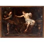 Ciro Ferri (cerchia di) (Roma 1634 - 1689), Joseph and Potiphar’s wife
