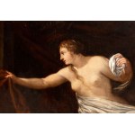 Ciro Ferri (cerchia di) (Roma 1634 - 1689), Joseph and Potiphar’s wife