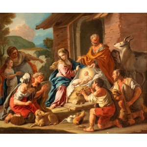 Pietro Bardellino (Napoli 1732 - Napoli 1806), Adoration of the Shepherds