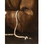 Bernardo Strozzi (Genova 1581 - Venezia 1644), Saint Francis embracing the cross with skull and rosary