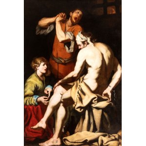 Luca Giordano (Napoli 1634 - 1705), Joseph interpreting dreams in prison