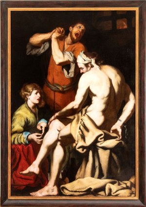 Luca Giordano (Napoli 1634 - 1705), Joseph interpreting dreams in prison