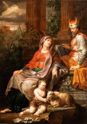 Peter Paul Rubens (cerchia di) (Siegen 1577 - Anversa 1640), Ecce Agnus Dei