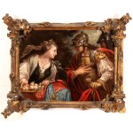 Valentin Lefebvre (Bruxelles 1637 - Venezia 1677), David and Abigail