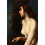 Francesco Furini (seguace di) (Firenze 1603 - Firenze 1646), Seated nymph