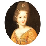 Artista francese, XVIII secolo, Pair of female portraits