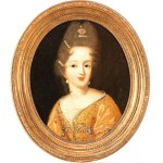 Artista francese, XVIII secolo, Pair of female portraits