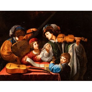 Lionello Spada (seguace di) (Bologna 1579 - Parma 1622), Concert