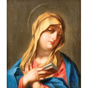 Artista attivo a Roma, XVIII secolo, Virgin in Prayer