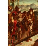 Giambattista Tiepolo (seguace di) (Venezia 1696 - Madrid 1770), Christ Carrying the Cross