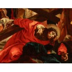 Giambattista Tiepolo (seguace di) (Venezia 1696 - Madrid 1770), Christ Carrying the Cross