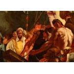 Giambattista Tiepolo (seguace di) (Venezia 1696 - Madrid 1770), Christ Carrying the Cross