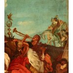 Giambattista Tiepolo (seguace di) (Venezia 1696 - Madrid 1770), Christ Carrying the Cross