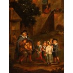David Teniers Il Giovane (ambito di) (Anversa 1610 - Bruxelles 1690), Village revel
