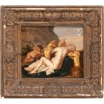 Jacob Gerritsz Cuyp (attribuito a) (Dordrecht 1594 - 1652), Venus in a landscape with a putto