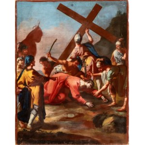 Artista veneto, XVIII secolo, Christ Carrying the Cross