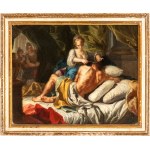 Artista napoletano, XVII - XVIII secolo, Samson and Delilah