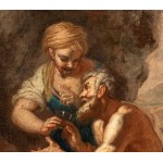 Artista napoletano, XVII - XVIII secolo, Lot and his daughters