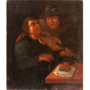 Artista fiammingo, XVIII secolo, Musicians