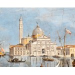 Artista attivo a Venezia, XIX secolo, View of San Giorgio Maggiore from the Bacino di San Marco