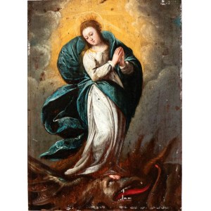 Artista lombardo, XVII secolo, The Immaculate Conception