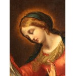 Carlo Dolci (seguace di) (Firenze 1616 - 1686), Virgin and Child with the Sleeping Infant Jesus