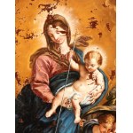 Pietro Berrettini detto Pietro da Cortona (seguace di) (Cortona 1596 - Roma 1669), The Immaculate Conception