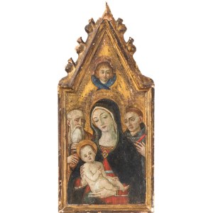 Pittura toscana, XV secolo (neimodi_di), Madonna and Child with Saints