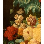 Artista fiammingo, XVIII secolo, Still life with flowers in a vase