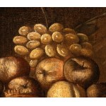 Artista lombardo, XVII secolo, Still life of fruit in a basket