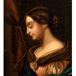 Carlo Dolci (ambito di) (Firenze 1616 - 1686), Saint Cecilia at the organ