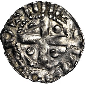 Germany, Cologne, Otto III (983–1002), Denarius
