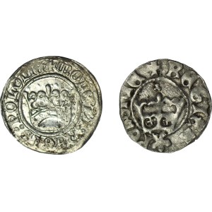 A. Jagiellończyk and J. Olbracht, set of 2 half-groschen coins