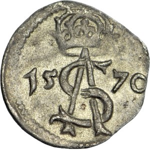 Sigismund II Augustus, 1570 Vilnius 20-denar coin