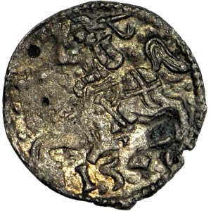 RR-, Sigismund II Augustus, Denarius 1547 Vilnius, R6