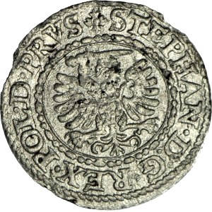 R, Stefan Batory, Szeląg 1579, Gdańsk